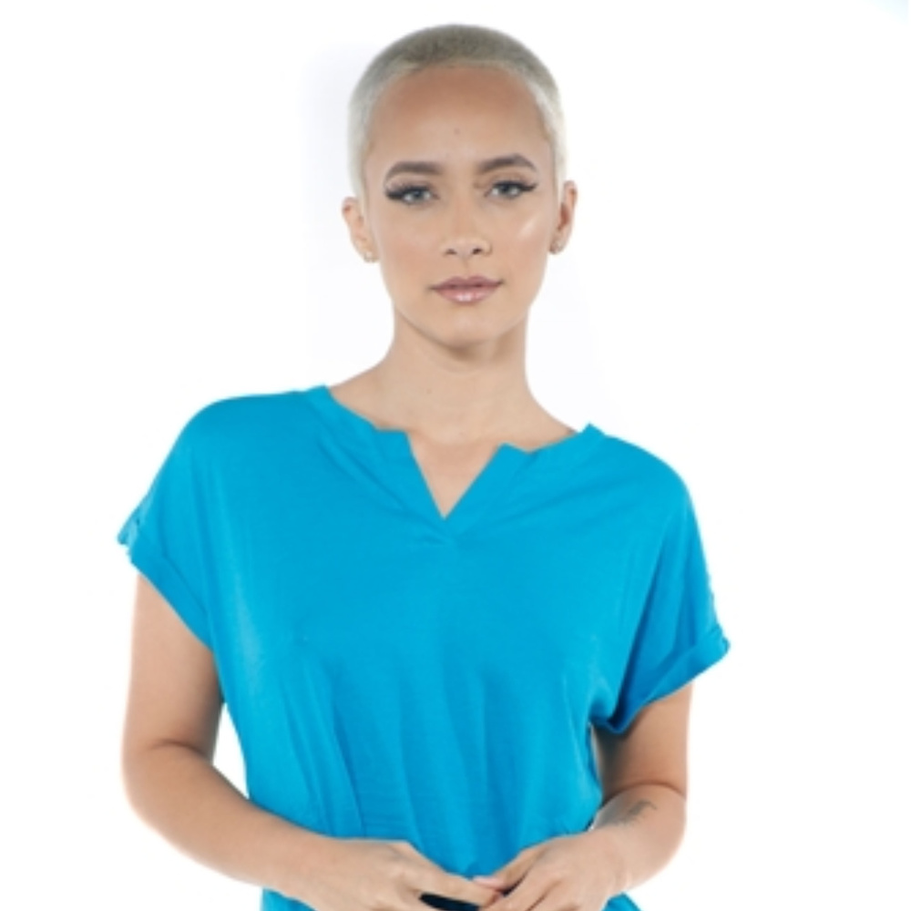 🆕Women's High Low V Neck Top